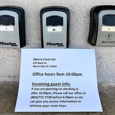 Morro Crest Inn Morro Bay Εξωτερικό φωτογραφία